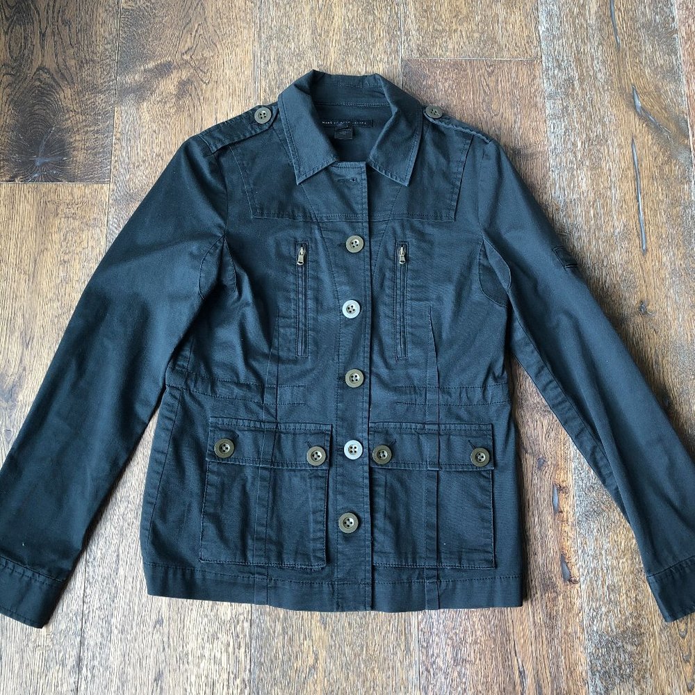 Marc by Marc Jacobs Black Military Jacket